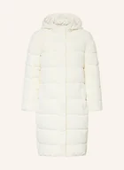 Płaszcze damskie - Guess Płaszcz Pikowany beige - miniaturka - grafika 1