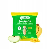 Desery dla dzieci - Chrupki kukurydziane o smaku jabłka i banana 8m+, 25 g Smileat BIO Smilitos - miniaturka - grafika 1