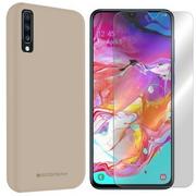 Etui i futerały do telefonów - ETUI DO SAMSUNG GALAXY A70 MERCURY SOFT + SZKŁO 9H - miniaturka - grafika 1