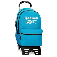 Plecaki szkolne i tornistry - Reebok Boston Plecak szkolny z wózkiem Niebieski 31x44x15 cms Poliester 20,46L by Joumma Bags, niebieski, plecak szkolny na kółkach - miniaturka - grafika 1