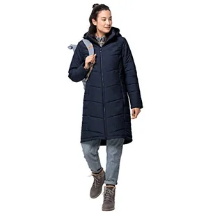 Jack Wolfskin damski płaszcz zimowy North York Coat W, wiatroszczelny - Płaszcze damskie - miniaturka - grafika 1