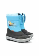 Śniegowce damskie - Śniegowce dziecięce jasnoniebieskie - miniaturka - grafika 1