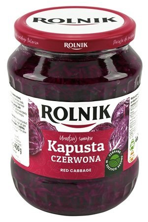 ROLNIK Kapusta czerwona 680g