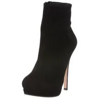 Kozaki damskie - Buffalo London 110144 17043-728 KID SUEDE MINK 02, kozaki damskie, czarny - Czarny Czarny 01-38 EU - miniaturka - grafika 1