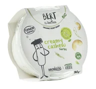 Zdrowa żywność - WEGAŃSKA ALTERNATYWA DLA SERKA ŚMIETANKOWEGO Z ZIOŁAMI BIO 140 g - BERT - miniaturka - grafika 1