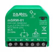 Akcesoria do oświetlenia - Sterownik rolet MSRW-01 WiFi Supla Zamel - miniaturka - grafika 1