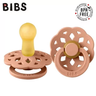 Bibs Boheme Peach M Smoczek Uspokajający Kauczuk Hevea - Smoczki uspokajające - miniaturka - grafika 1