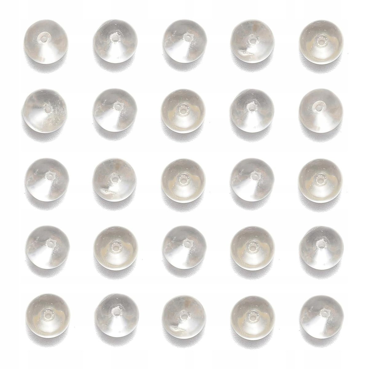 Zestaw koralików z naturalnego kryształu do biżuterii breloków 8 mm 200 szt