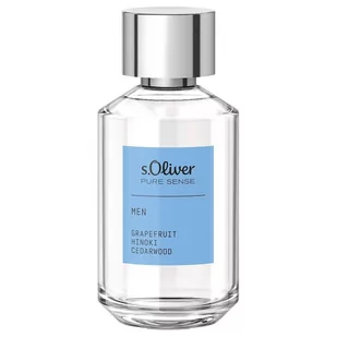 s.Oliver Pure Sense woda toaletowa 50 ml - Wody i perfumy męskie - miniaturka - grafika 1