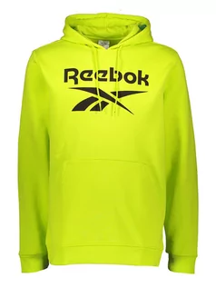 Bluzy męskie - Reebok Bluza w kolorze żółtym - grafika 1