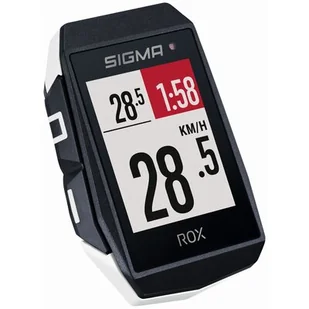 Sigma SPORT SPORT ROX 11.1 Evo Bike Computer Set incl. Bracket + HR, biały 2022 Urządzenia GPS - Liczniki rowerowe - miniaturka - grafika 1