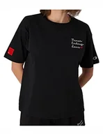 Koszulki i topy damskie - Champion Damska koszulka Rochester 1919-Made with Love S-s, czarna, średnia, czarny, M - miniaturka - grafika 1