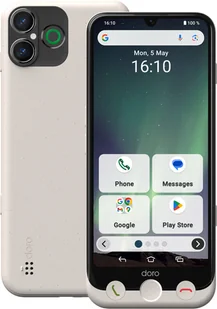 Doro Aurora A30 6GB/128GB Biały - Telefony komórkowe - miniaturka - grafika 1