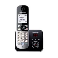 Telefony stacjonarne - Panasonic KX-TG6821PDB Dect KX-TG6821PDB Czarny KX-TG6821PDB - miniaturka - grafika 1
