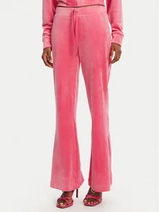 Juicy Couture Spodnie dresowe Christine JCWBJ125304 Różowy Flared Leg - Spodnie sportowe damskie - miniaturka - grafika 1