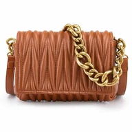 Torebki damskie - Montana West Pikowane torebki dla kobiet torby crossbody modne małe torebki i torebki z górnym uchwytem, 060brązowy, Medium - miniaturka - grafika 1