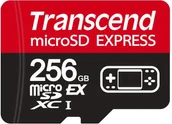 Karty pamięci - SD microSD Card 256GB Transcend SD-Express PCIe USD710S TS256GUSD710S - miniaturka - grafika 1