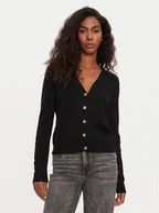 Swetry damskie - Morgan Kardigan 242-MIDOU Czarny Regular Fit - miniaturka - grafika 1