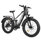 Rowery elektryczne - RATTAN PATHEINDER PRO Electric Bike 750W Motor 48V 18Ah Battery 26*4 inch Tires 25km/h Max Speed 120km Range Hydraulic Di - miniaturka - grafika 1