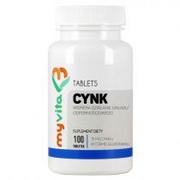 Witaminy i minerały - MyVita Cynk glutation cynku 100 tab. - miniaturka - grafika 1
