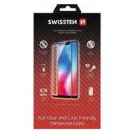 Szkła hartowane na telefon - Hartowane szkło ochronne Swissten, pro Jabłko iPhone 11, czarna, case friendly and color frame - miniaturka - grafika 1