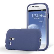 Etui i futerały do telefonów - Etui Pokrowiec Do Samsung Galaxy S3 MINI Obudowa w FROST CIEMNY NIEBIESKI TPU Silikon Case Cover Ochronny Plecki Cadorabo - miniaturka - grafika 1