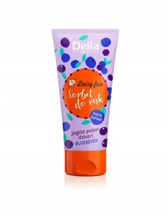 Delia Dairy Fun sorbet do rąk Jagód pełen dzban 50ml 65502-uniw - Kremy i maski do rąk - miniaturka - grafika 1