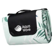 Koce piknikowe - AQUAWAVE Koc AQUAWAVE SALVA BLANKET 35921-D AQ LEAV PR - miniaturka - grafika 1