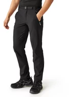 Odzież trekkingowa męska - Regatta Spodnie funkcyjne "Xert III" w kolorze czarnym - miniaturka - grafika 1