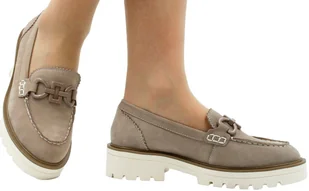 Półbuty Caprice 9-24706-28 356 Mud Brown N Skóra Naturalna_TN - CAPRICE - Półbuty damskie - miniaturka - grafika 1