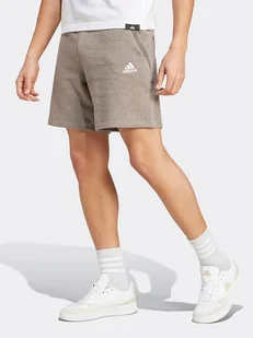 adidas Szorty w kolorze szarobrązowym - Spodenki męskie - miniaturka - grafika 1
