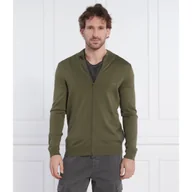 Swetry męskie - BOSS Wełniany sweter Albany | Slim Fit - miniaturka - grafika 1