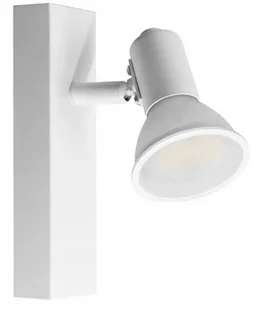 Kinkiet Lampa Sufitowa RIO SP 1 Oprawa Ścienno GU10 Ruchoma 60W Biała - Lampy sufitowe - miniaturka - grafika 1