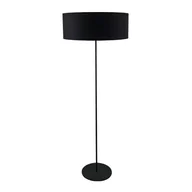 Lampy stojące - Podłogowa lampa Lamego 2016 Shilo z abażurem salonowa czarny - miniaturka - grafika 1