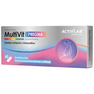 ActivLab Pharma MultiVit Pregna dla kobiet w ciąży, 60 kapsułek - Witaminy i minerały - miniaturka - grafika 1