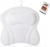 Pozostałe akcesoria do kąpieli i SPA - PODUSZA DO WANNY RELAKSACYJNA WYGODNA + ŚWIECZKA ZAPACHOWA - miniaturka - grafika 1