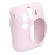 Paski, szelki, uprzęże foto - Futerał Etui Pokrowiec Case Do Fujifilm Fuji Instax Mini 12 / Silikonowy / Różowy - miniaturka - grafika 1