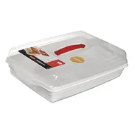 Pojemniki kuchenne - Pojemnik na ciasto 29,5 x 45 cm kremowy - miniaturka - grafika 1