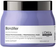 Maski do włosów - L''oreal professionnel Loreal Blondifier maska odżywiająca i nabłyszczająca włosy blond 500ml 13474 - miniaturka - grafika 1