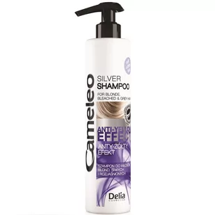 Delia Cosmetics Cameleo Silver Szampon do włosów blond i siwych 200 ml - Szampony do włosów - miniaturka - grafika 1