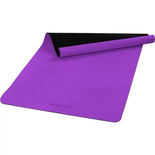 Movit Mata do ćwiczeń Yoga 190 x 100 cm fioletowa M77389 - Maty do ćwiczeń - miniaturka - grafika 1