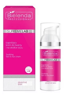 Bielenda SUPREMELAB SENSITIVE SKIN ŁAGODZĄCY KREM DO TWARZY I NA OKOLICE OCZU 50ML - Kremy do twarzy - miniaturka - grafika 1