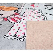 Dywany dla dzieci - Dywan dziecięcy wielokolorowy 80 x 150 cm 4038 - miniaturka - grafika 1