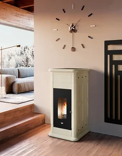 Piec na pellet Eva Calor Venere 17 kW HYDRO - Piece wolnostojące Piec na pellet Eva Calor Venere 17 kW HYDRO - Piece wolnostojące - miniaturka - grafika 1