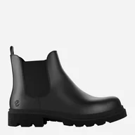 Botki damskie - Zimowe sztyblety damskie skórzane ECCO Grainer K 728233-01001 37 Czarne (194891683067). Buty za kostkę damskie - miniaturka - grafika 1