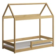 Łóżka dla dzieci i młodzieży - Łóżko domek MIŚ 190x80 - miniaturka - grafika 1