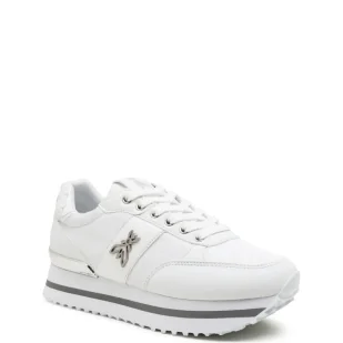 Patrizia Pepe Sneakersy | z dodatkiem skóry - Buty dla dziewczynek - miniaturka - grafika 1