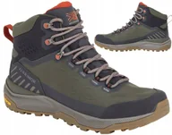 Buty trekkingowe męskie - Męskie buty trekkingowe turystyczne KARRIMOR Peregrine K1102-OLV R. 44 - miniaturka - grafika 1