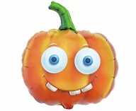 Halloween - Balon foliowy Dynia - 44 x 43 cm - 1 szt. - miniaturka - grafika 1