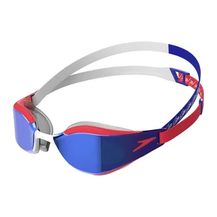 Okularki SPEEDO FASTSKIN HYPER ELITE MIRROR 8-1281816740 – Czerwony - Pływanie - miniaturka - grafika 1